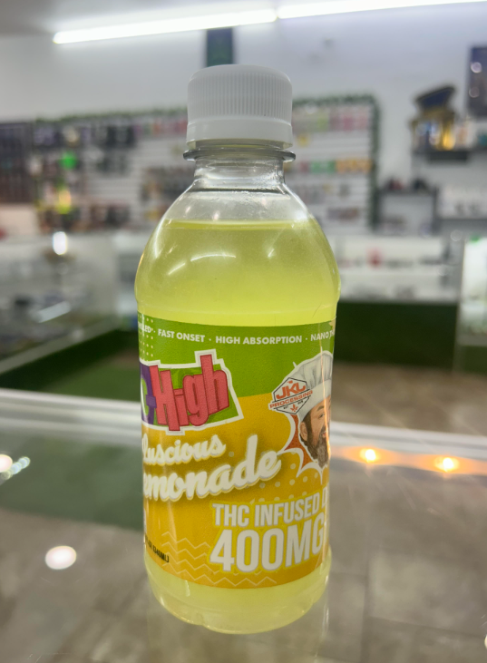 400mg Luscious Lemonade THC Infused Drink